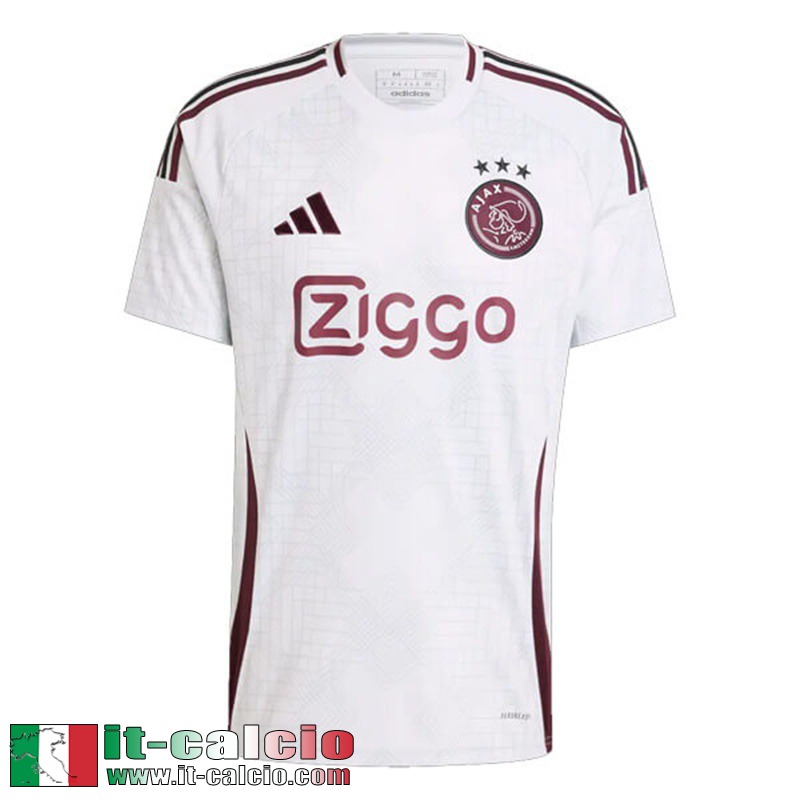 Maglia Calcio Ajax Terza Uomo 2024 2025