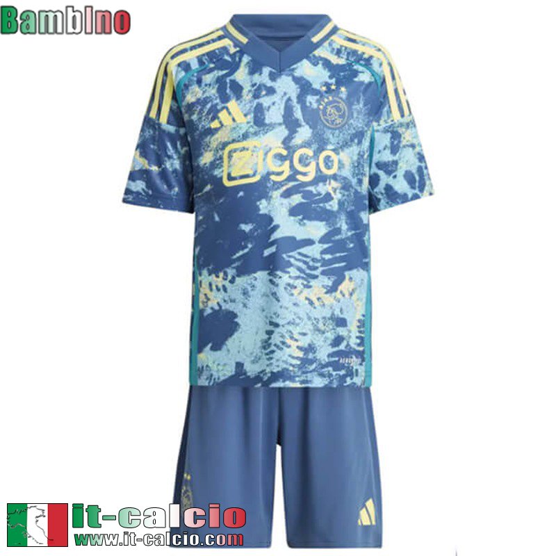 Maglia Calcio Ajax Seconda Bambini 2024 2025