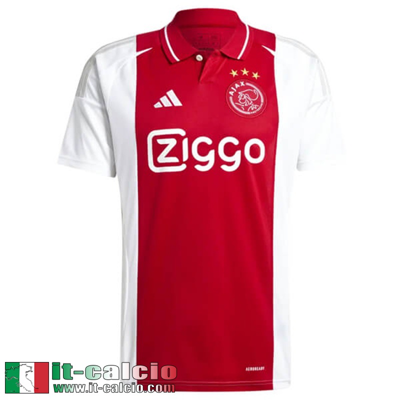 Maglia Calcio Ajax Prima Uomo 2024 2025