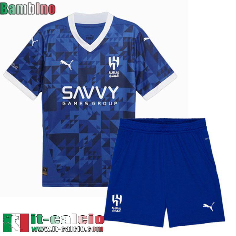 Maglia Calcio Al Hilal Prima Bambini 2024 2025