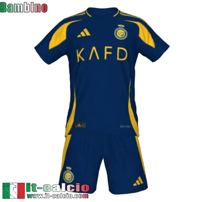 Maglia Calcio Al-Nassr Seconda Bambini 2024 2025