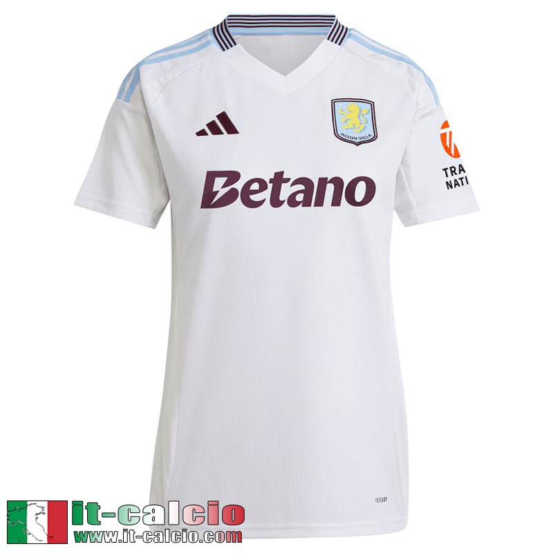 Maglia Calcio Aston Villa Seconda Donna 2024 2025