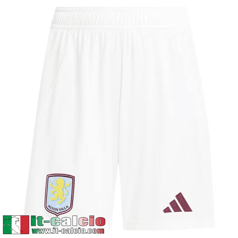 Pantaloncini Calcio Aston Villa Prima Uomo 2024 2025 P499