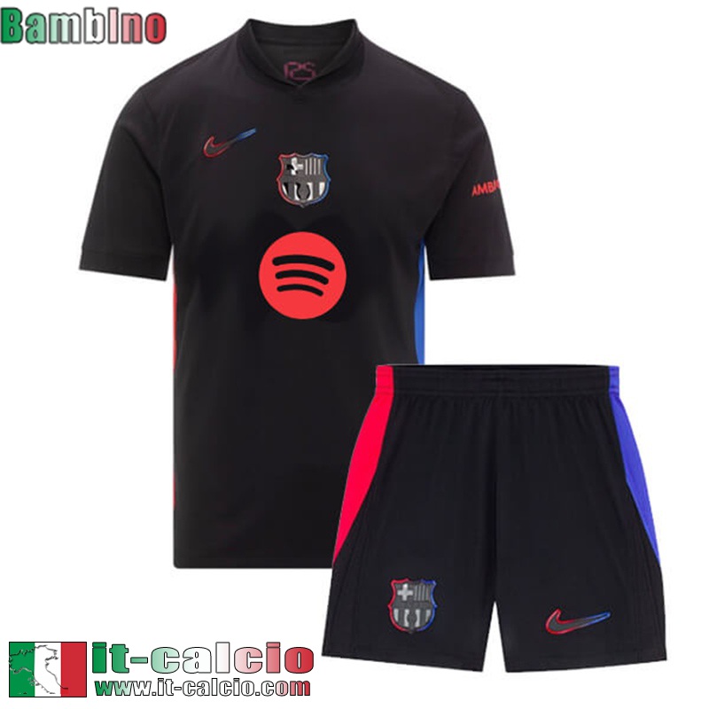 Maglia Calcio Barcellona Seconda Bambini 2024 2025