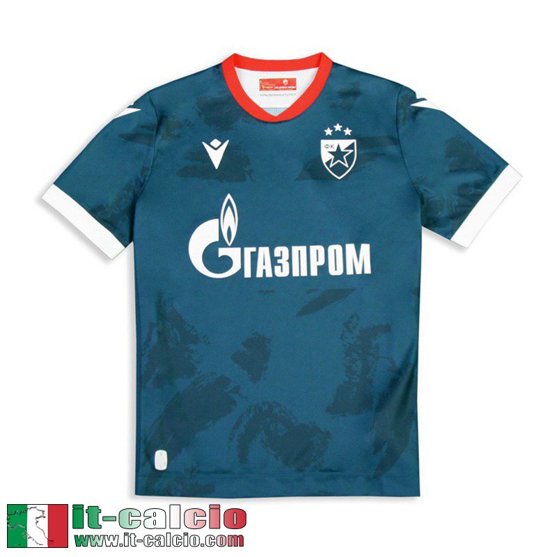 Maglia Calcio Red Star Belgrade Seconda Uomo 2024 2025