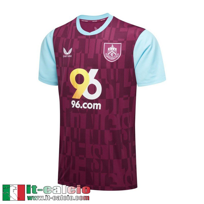 Maglia Calcio Burnley Prima Uomo 2024 2025