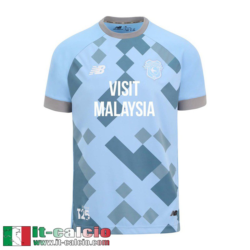 Maglia Calcio Cardiff City Terza Uomo 2024 2025