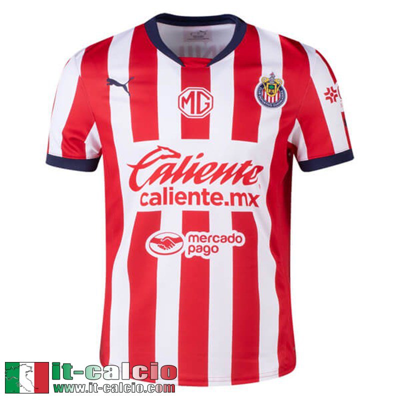 Maglia Calcio Chivas Prima Uomo 2024 2025