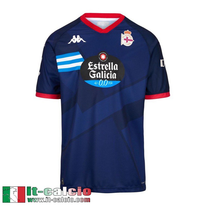 Maglia Calcio Deportivo Coruna Seconda Uomo 2024 2025