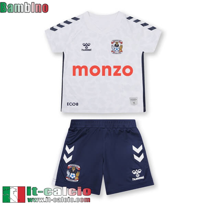 Maglia Calcio Coventry City Seconda Bambini 2024 2025