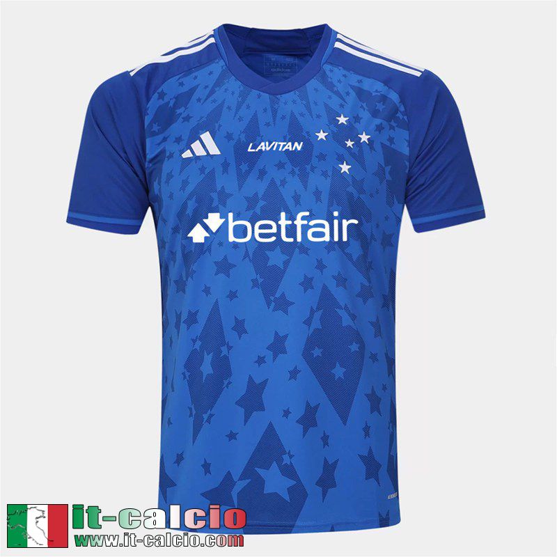 Maglia Calcio Cruzeiro Prima Uomo 2024 2025