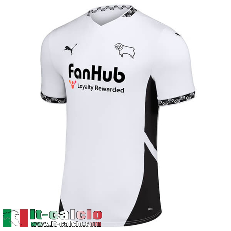 Maglia Calcio Derby County Prima Uomo 2024 2025