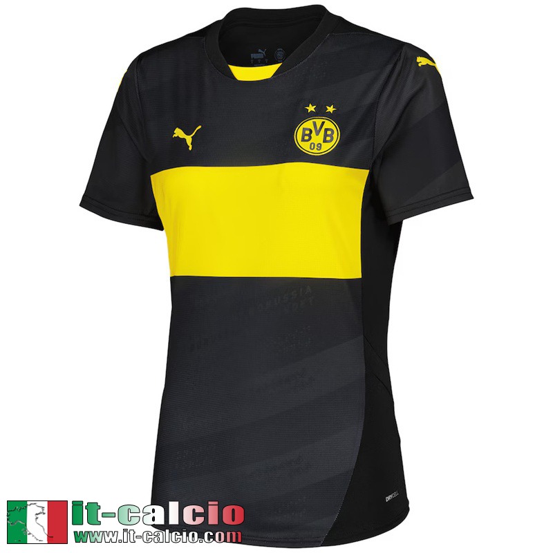 Maglia Calcio Dortmund Seconda Donna 2024 2025