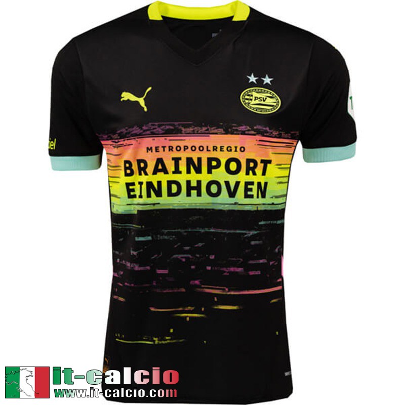 Maglia Calcio PSV Eindhoven Seconda Uomo 2024 2025