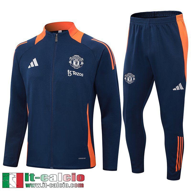 Full-Zip Giacca Manchester United Uomo 2024 2025 B246