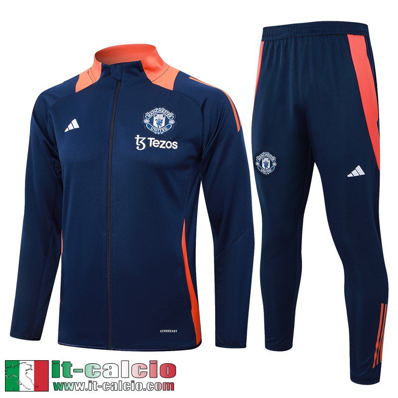 Full-Zip Giacca Manchester United Uomo 2024 2025 B264