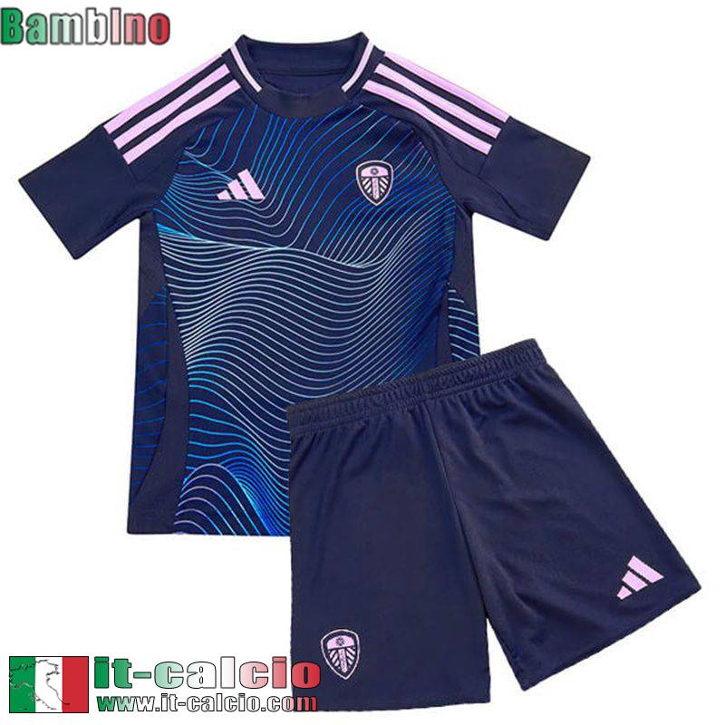 Maglia Calcio Leeds United Terza Bambini 2024 2025