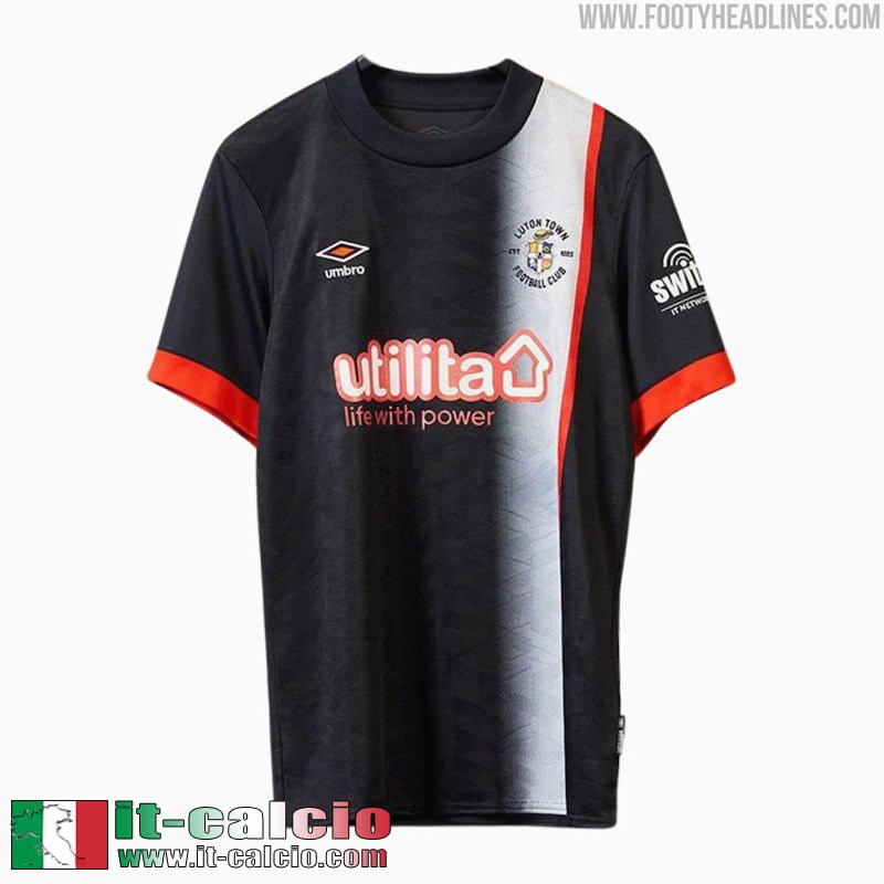 Maglia Calcio Luton Town Seconda Uomo 2024 2025