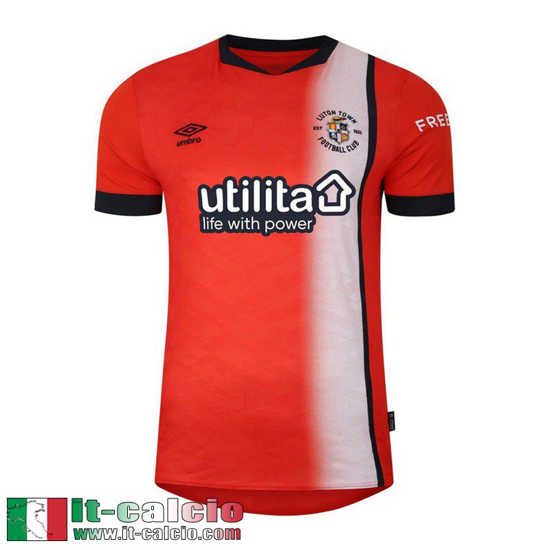 Maglia Calcio Luton Town Prima Uomo 2024 2025