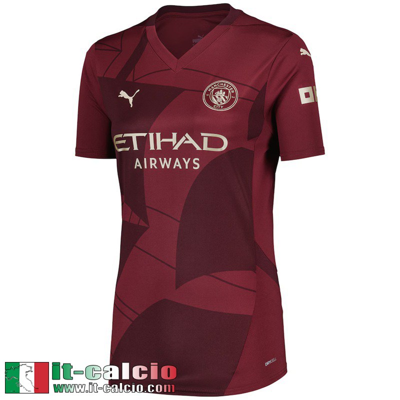 Maglia Calcio Manchester City Terza Donna 2024 2025