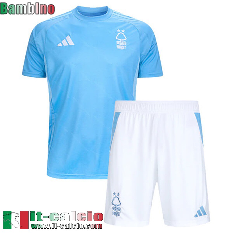 Maglia Calcio Nottingham Forest Terza Bambini 2024 2025