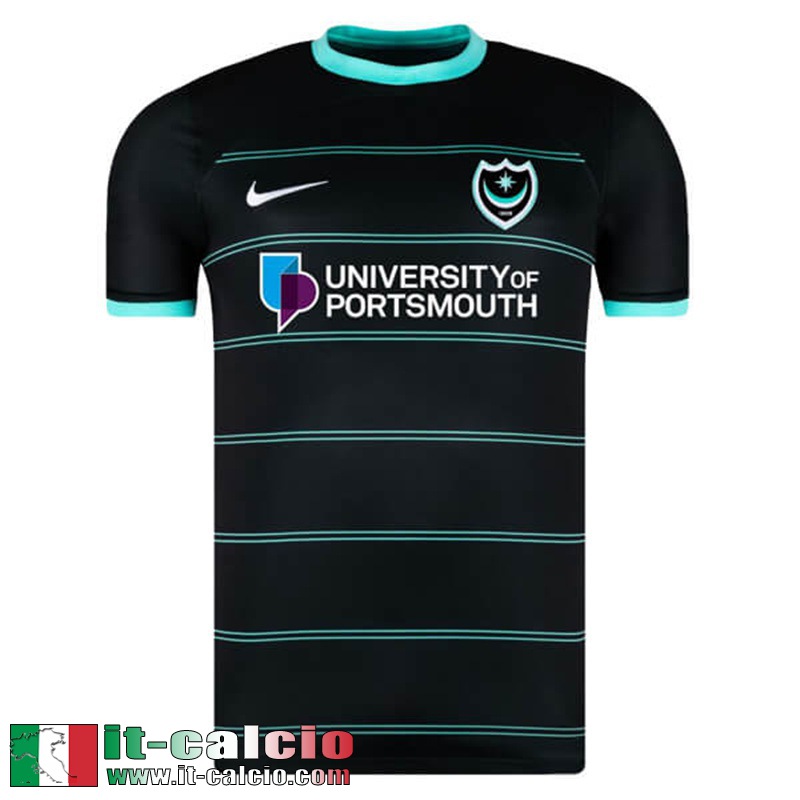 Maglia Calcio Portsmouth Seconda Uomo 2024 2025