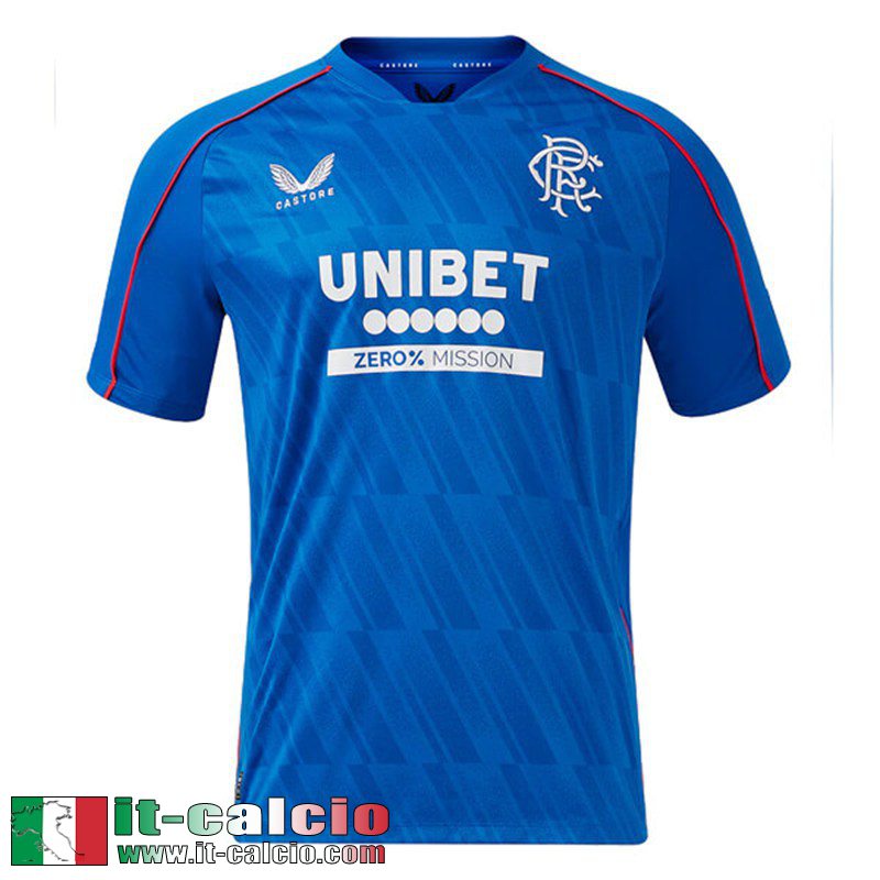 Maglia Calcio Rangers Prima Uomo 2024 2025