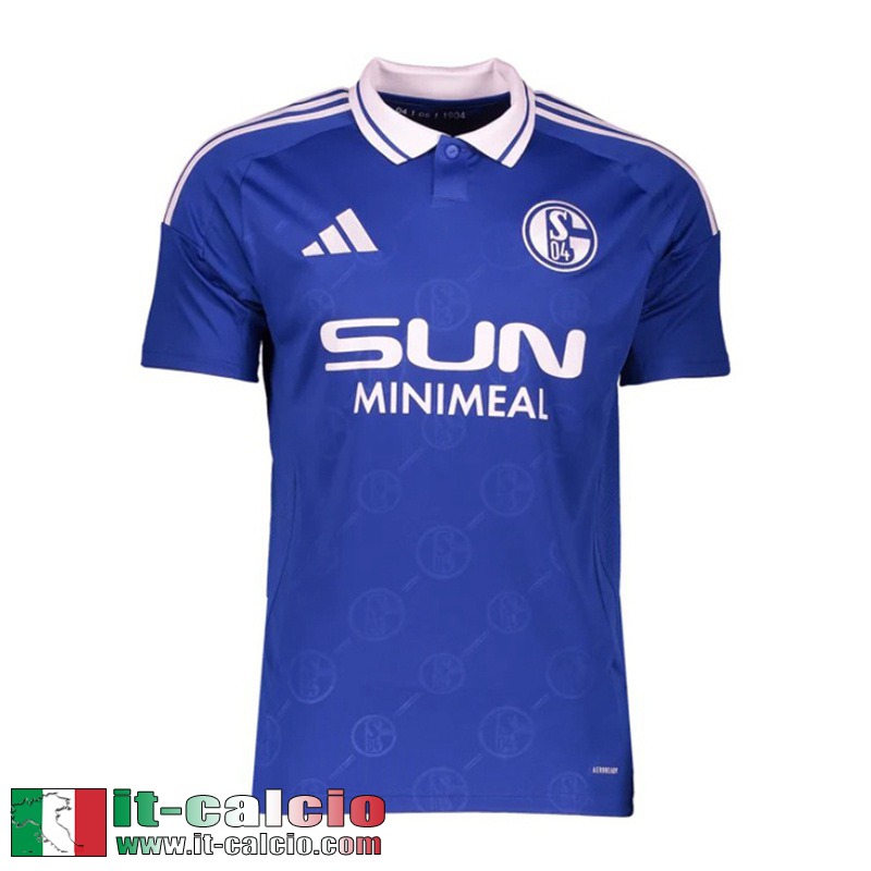 Maglia Calcio Schalke 04 Prima Uomo 2024 2025