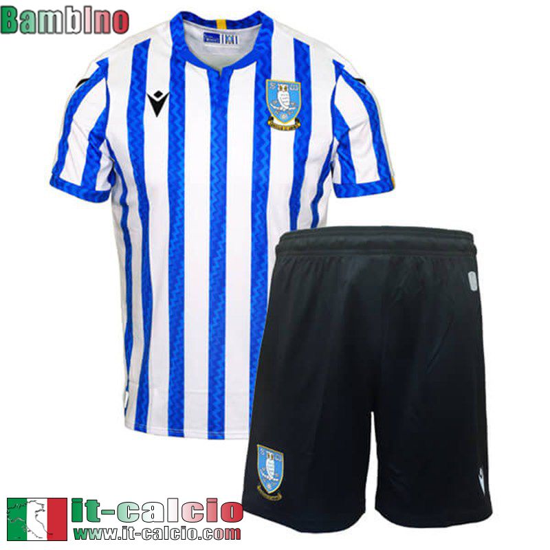 Maglia Calcio Sheffield Wednesday Prima Bambini 2024 2025