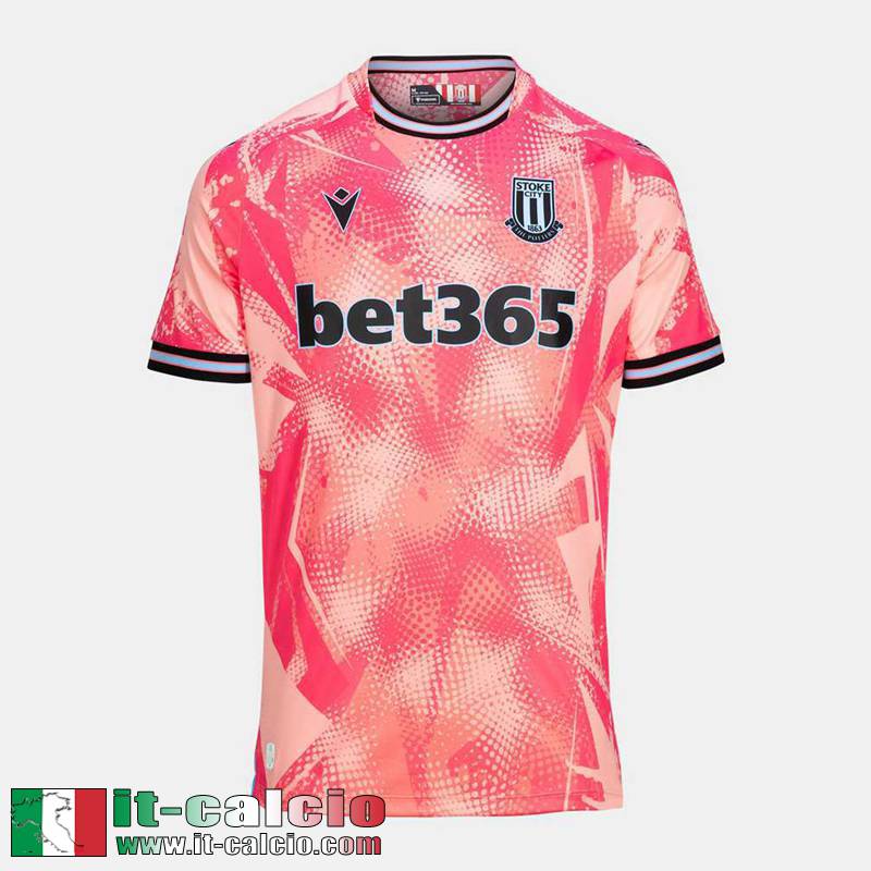 Maglia Calcio Stoke City Terza Uomo 2024 2025