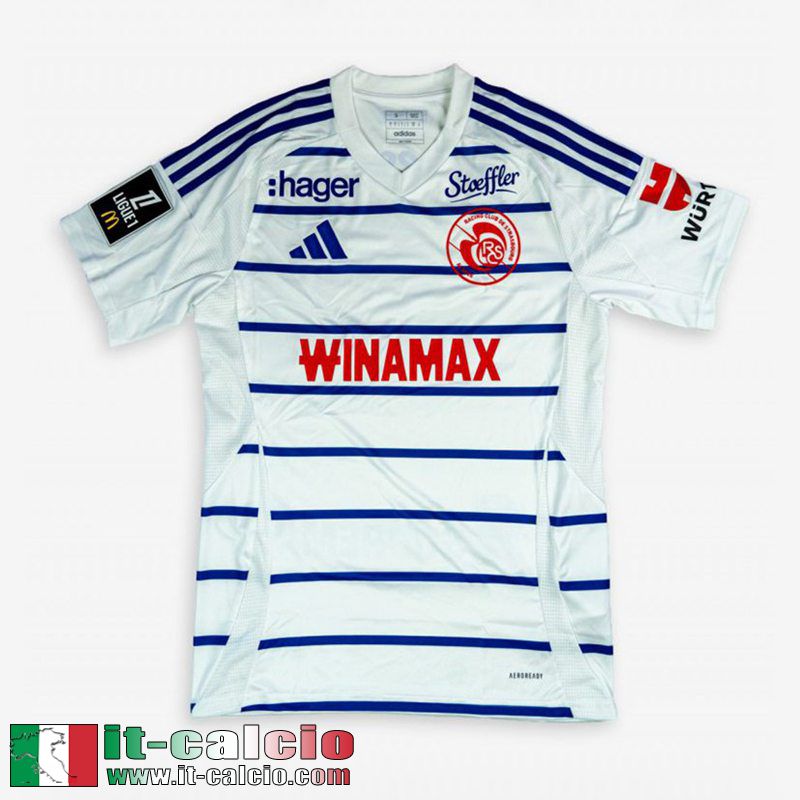 Maglia Calcio Strasbourg Seconda Uomo 2024 2025