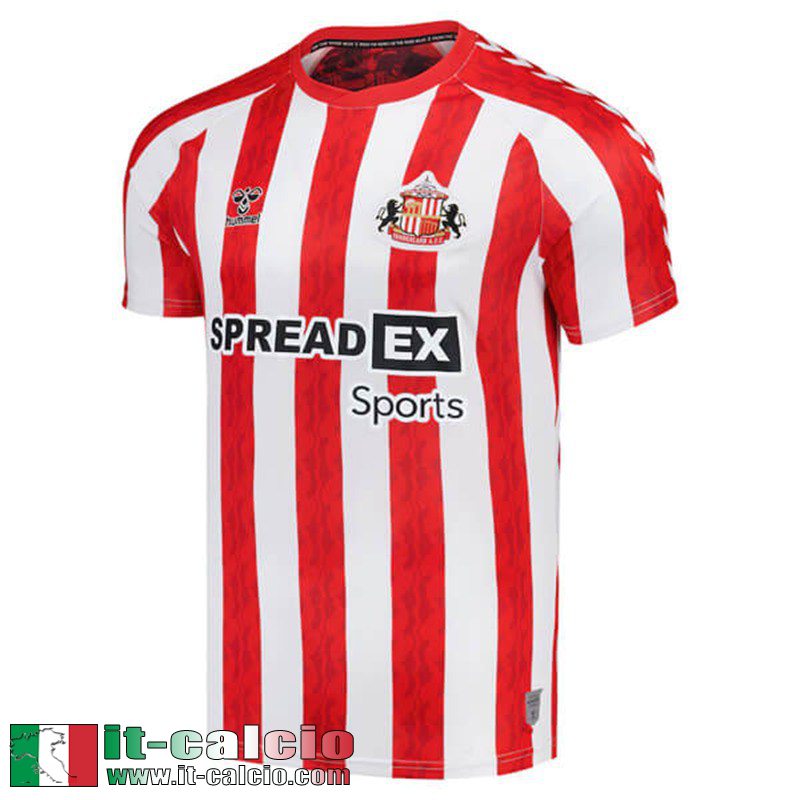 Maglia Calcio Sunderland Prima Uomo 2024 2025