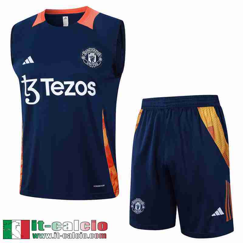 Maglietta senza maniche Manchester United Uomo 2024 2025 H192