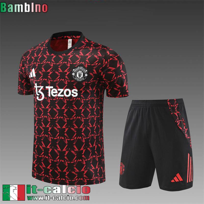 Magliette a maniche corte Manchester United Bambini 2024 2025 H158