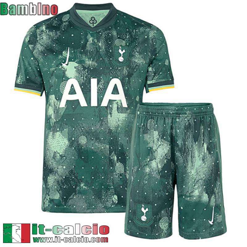 Maglia Calcio Tottenham Hotspur Terza Bambini 2024 2025