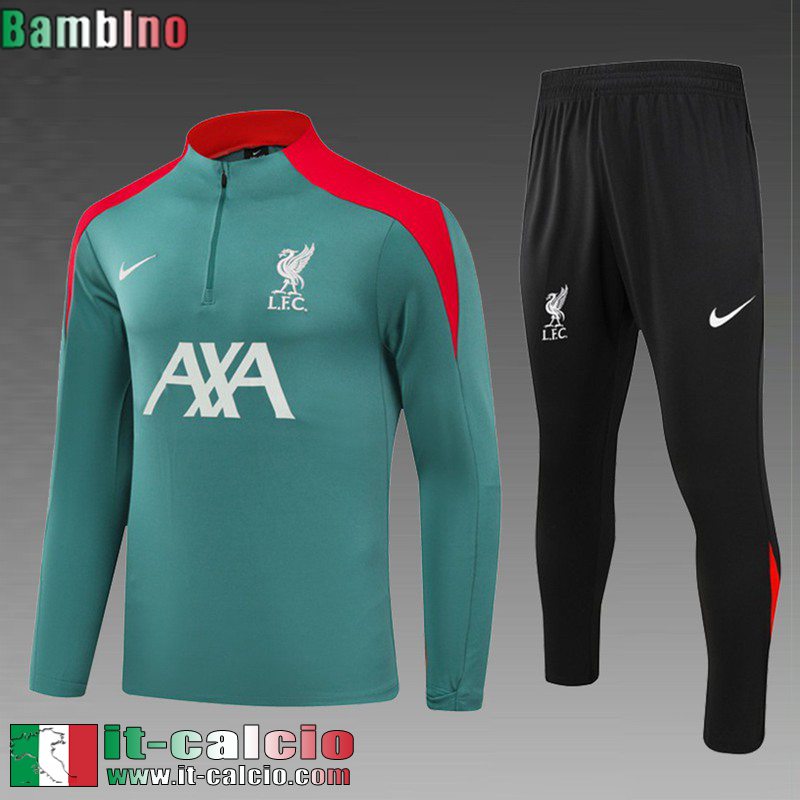 KIT: Tute Calcio Liverpool Bambini 2024 2025 C371