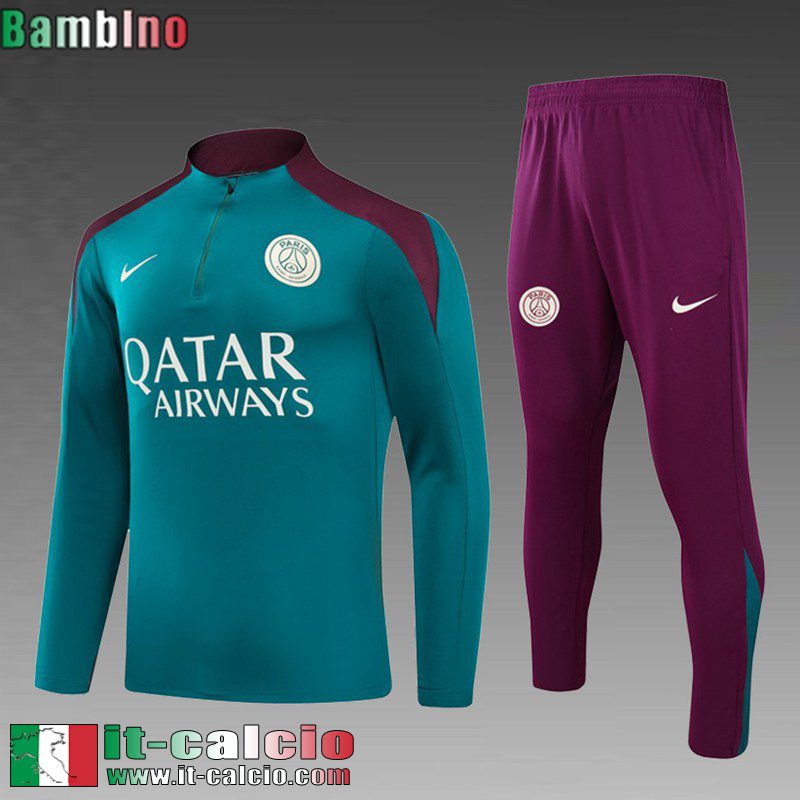 KIT: Tute Calcio PSG Bambini 2024 2025 C372