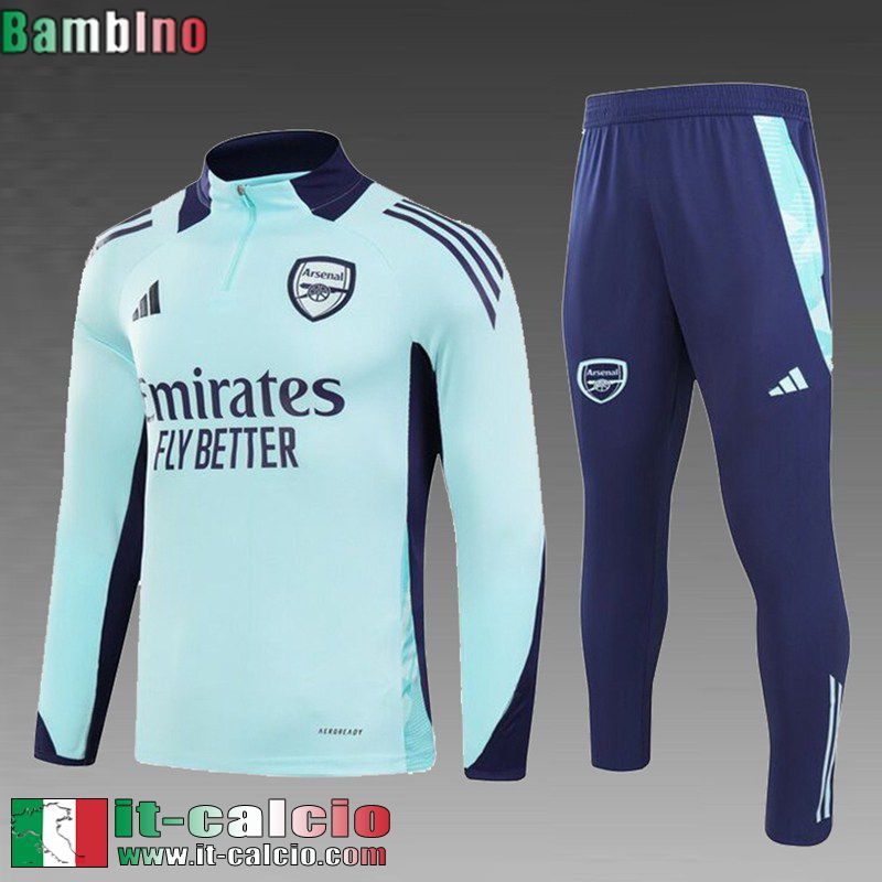 KIT: Tute Calcio Arsenal Bambini 2024 2025 C373