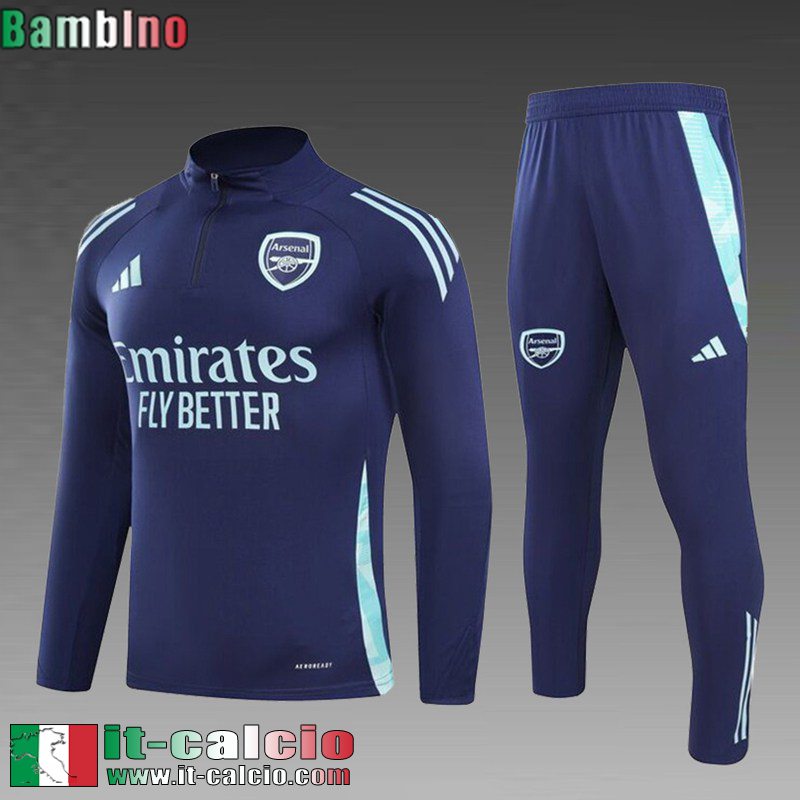 KIT: Tute Calcio Arsenal Bambini 2024 2025 C380