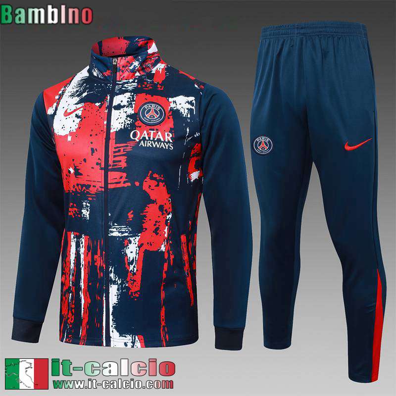 KIT: Full-Zip Giacca PSG Bambini 2024 2025 C388