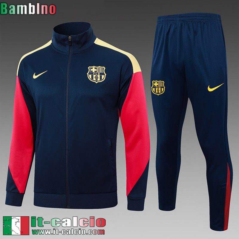 KIT: Full-Zip Giacca Barcellona Bambini 2024 2025 C390