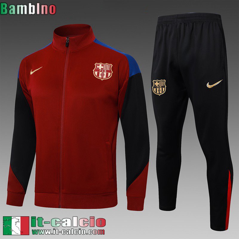 KIT: Full-Zip Giacca Barcellona Bambini 2024 2025 C394