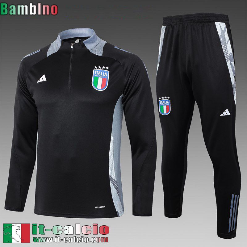 KIT: Tute Calcio Italia Bambini 2024 2025 C395