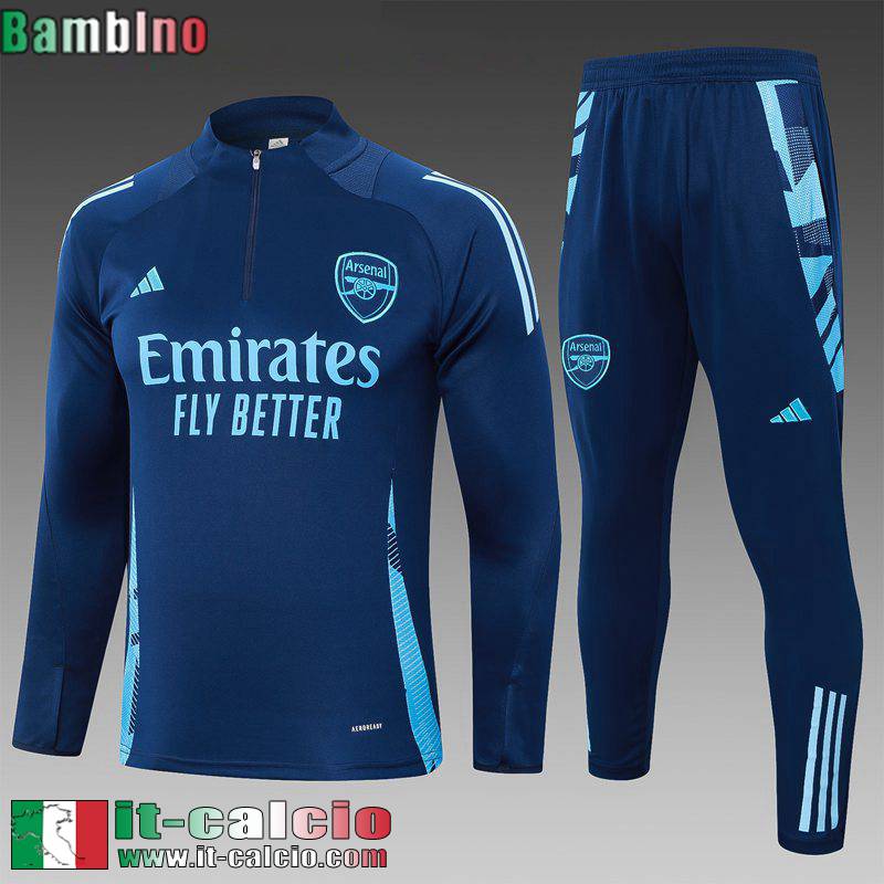 KIT: Tute Calcio Arsenal Bambini 2024 2025 C397