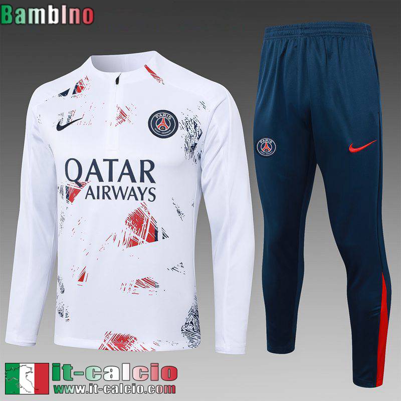 KIT: Tute Calcio PSG Bambini 2024 2025 C398