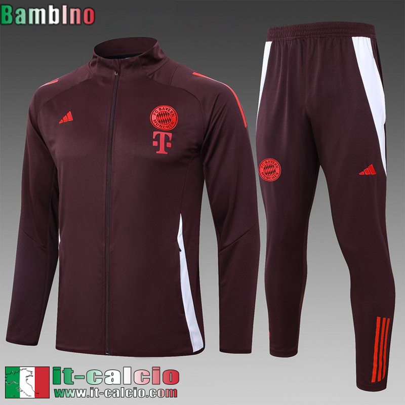 KIT: Full-Zip Giacca Bayern Monaco Bambini 2024 2025 C401