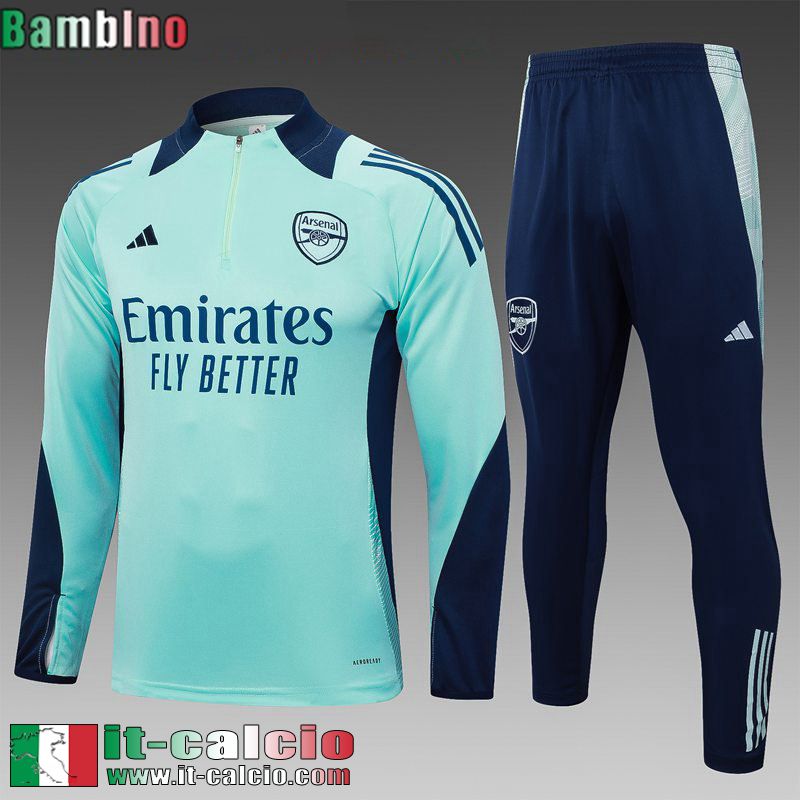 KIT: Tute Calcio Arsenal Bambini 2024 2025 C410