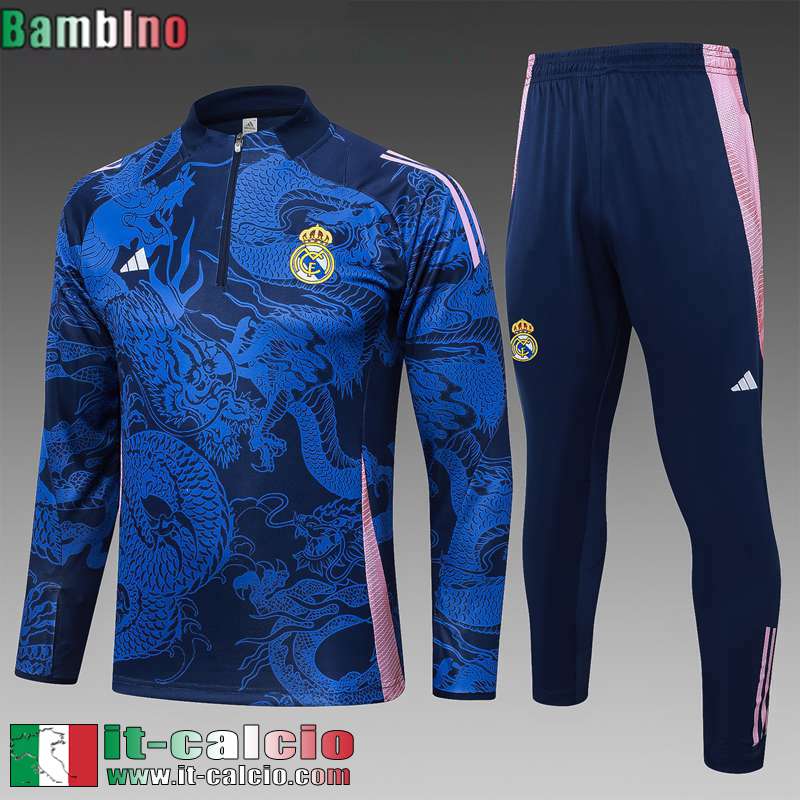 KIT: Tute Calcio Real Madrid Bambini 2024 2025 C412