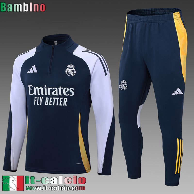 KIT: Tute Calcio Real Madrid Bambini 2024 2025 C415