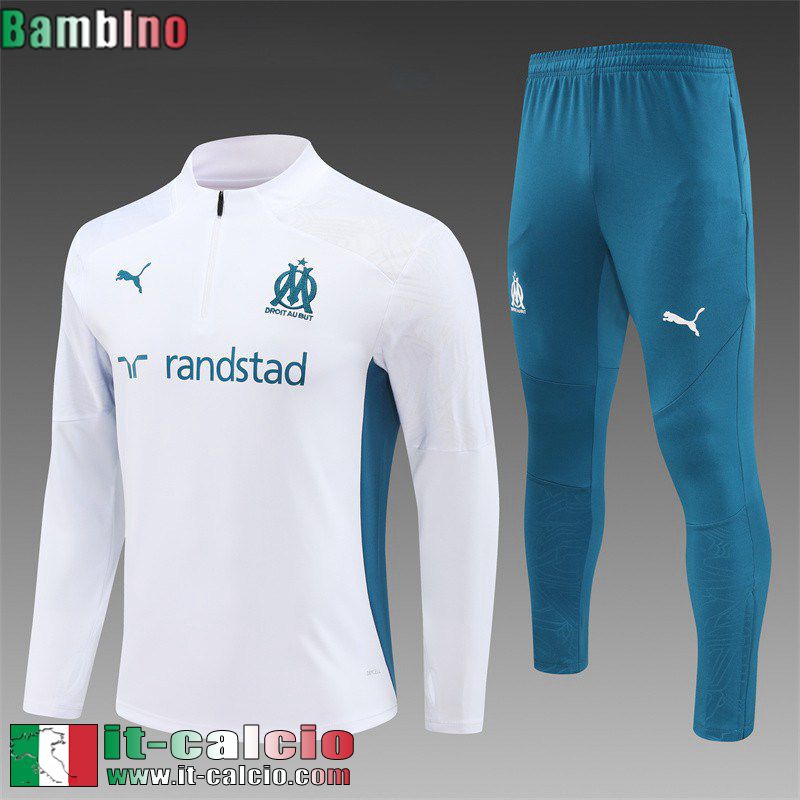 KIT: Tute Calcio Marsiglia Bambini 2024 2025 C420